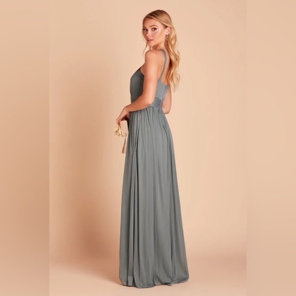 NWT Birdy Grey Kiko Dress in Mesh Sea Glass - Picture 2 of 6